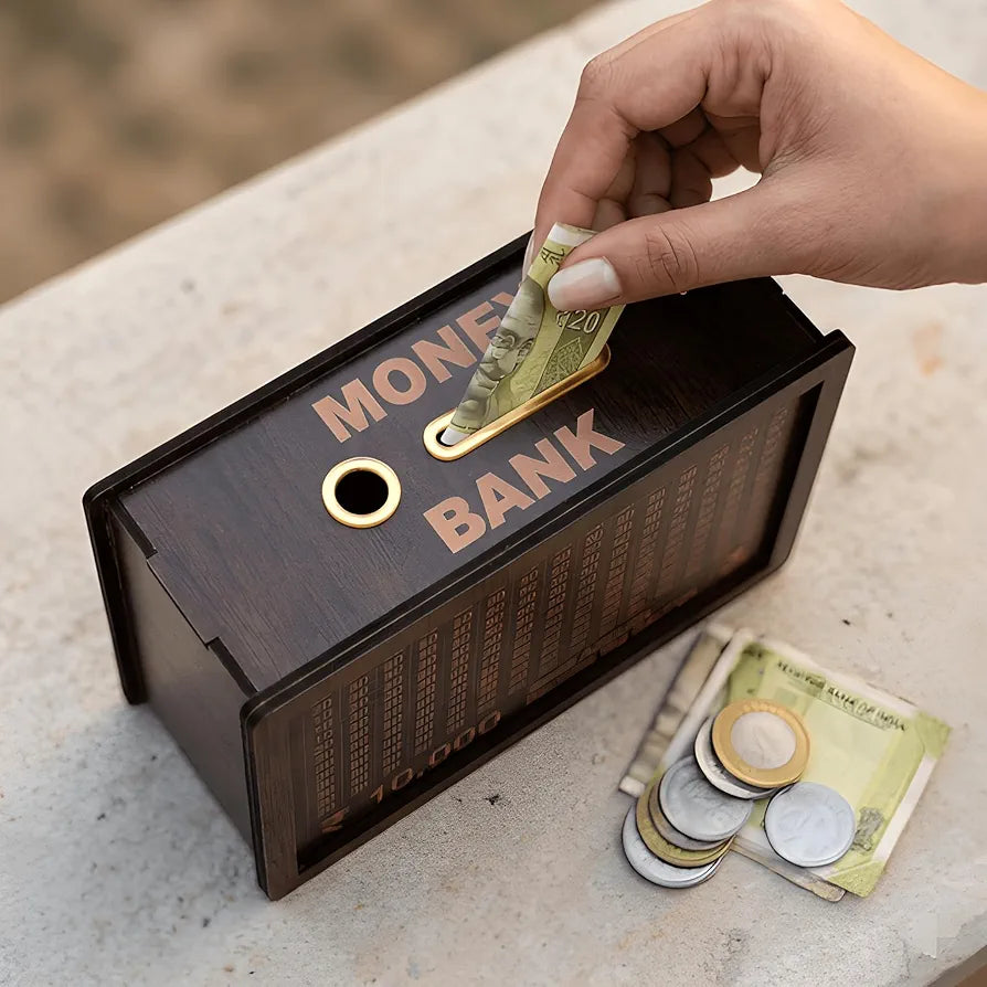 Money Saving Box for Kids and Adults